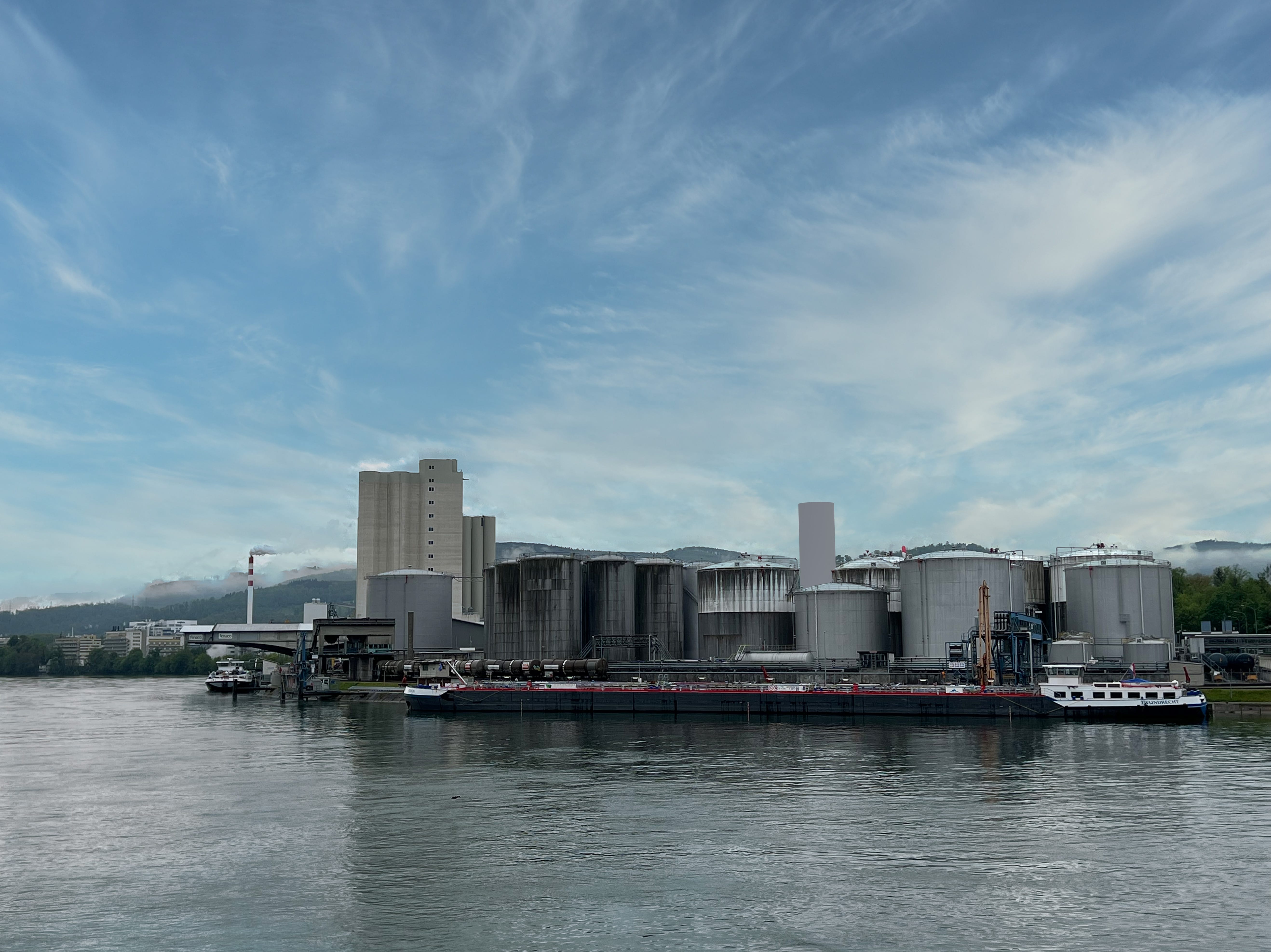 Visualisation of the planned reserve power plant - close to the ground.