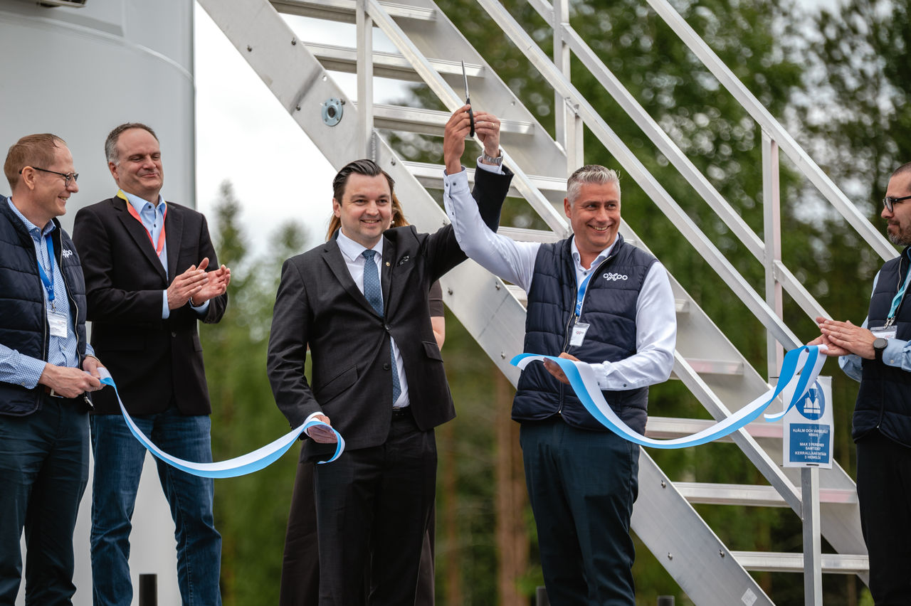 Axpo weiht Windpark Lalax in Finnland ein
