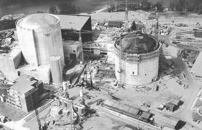 1967: The NOK Board of Directors decides to build a second, nearly identical unit on Beznau Island