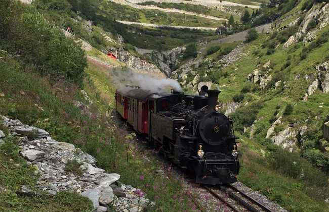 Die Furka-Bahn: Ein Highlight der Schweizer Geschichte.