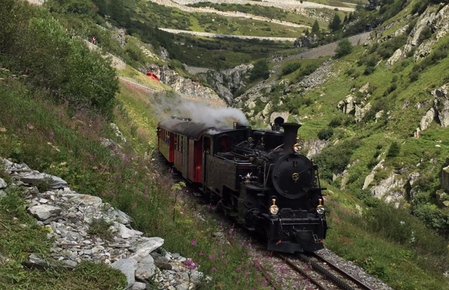 The Furka Railway: A highlight of Swiss history.