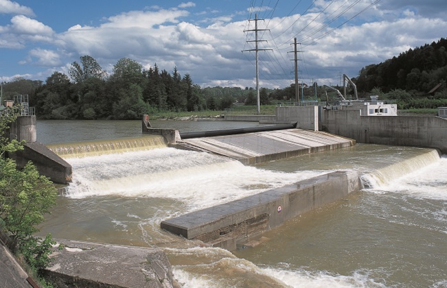 It's the Au-Schönenberg power plant located on the Thur River (TG) with an installed capacity of 2.1 MW. It is owned by Axpo