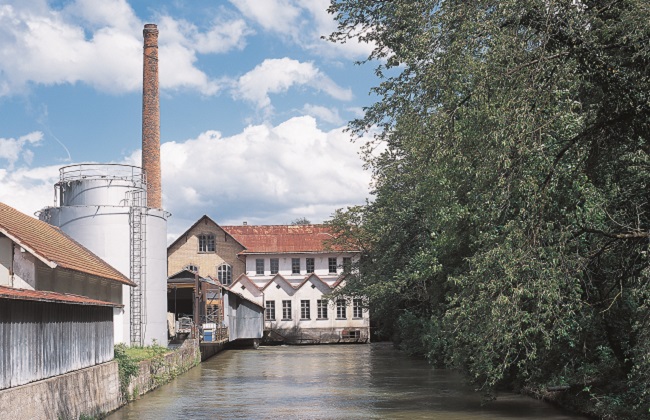 Bürglen, welches das Wasser der Thur nutzt...