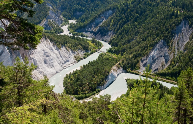 Rheinschlucht zum ersten...