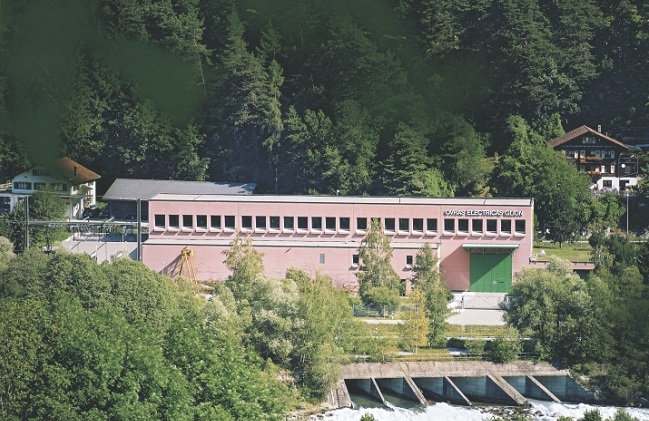Hydro power plant Illanz/Glion