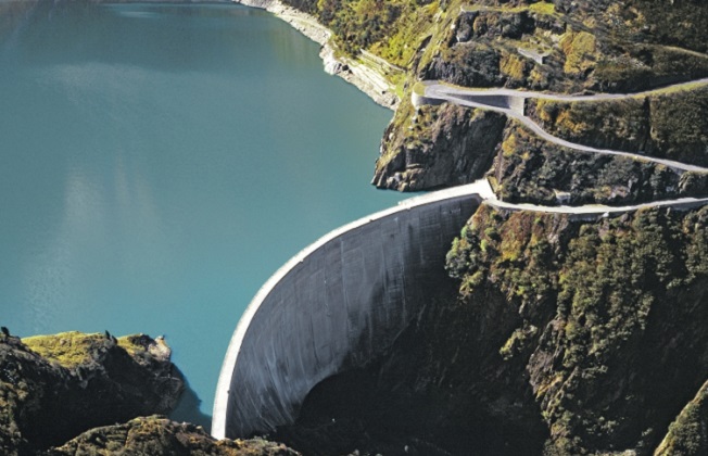 Curnera reservoir, Kraftwerke Vorderrhein